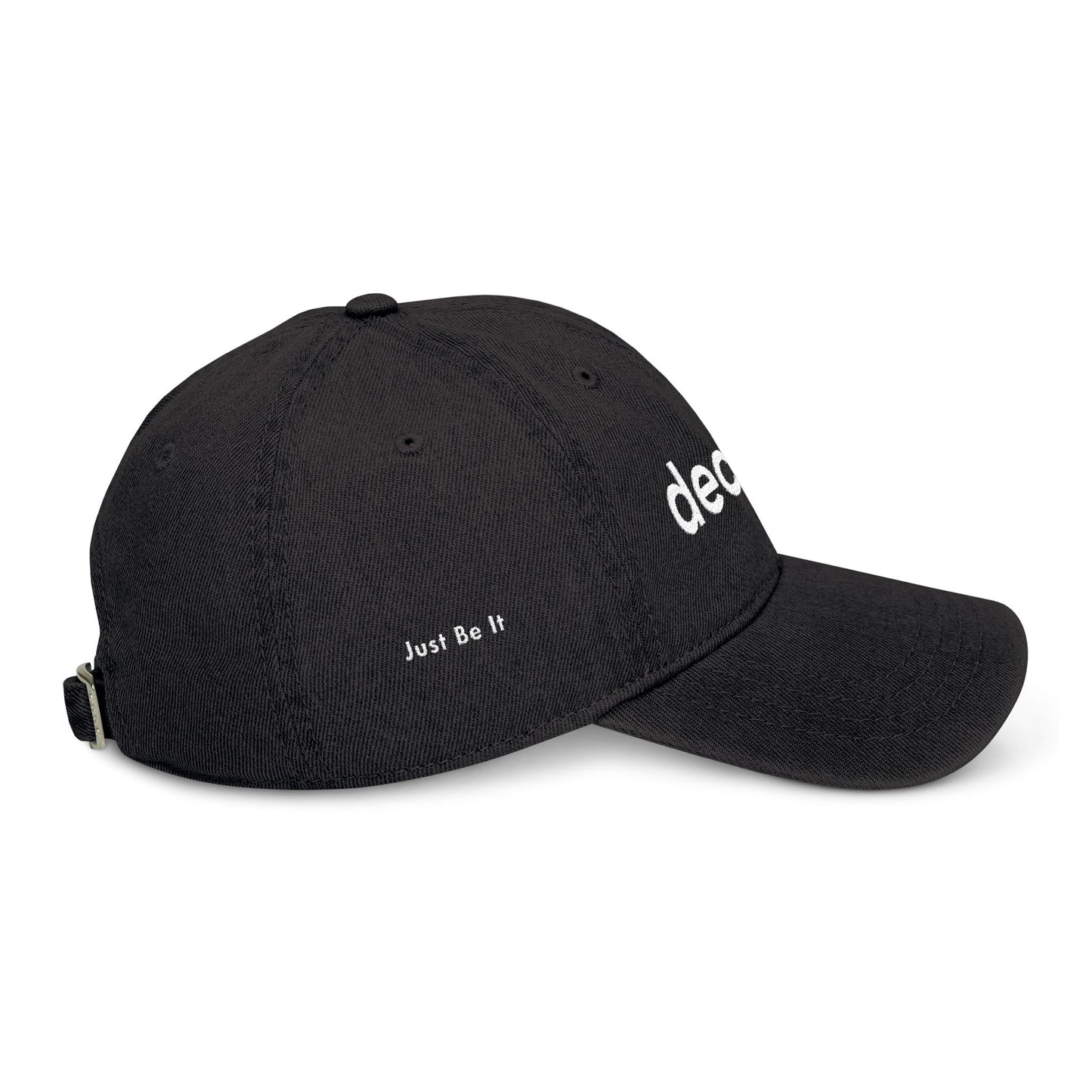 decent™ Just Be It Embroidered Denim Hat