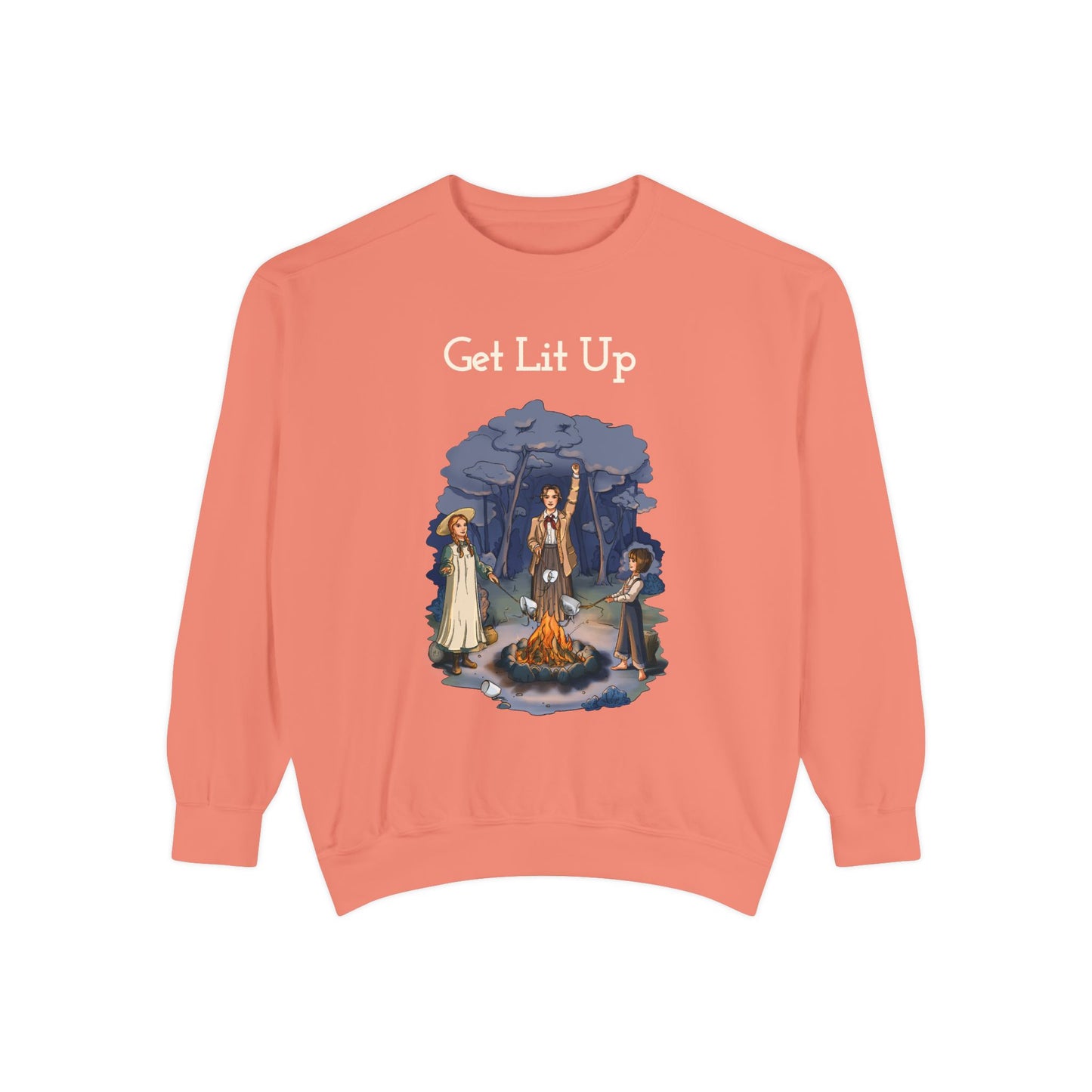 decent™ Get Lit Up Sweatshirt - BURN BONNETS, NOT BOOKS
