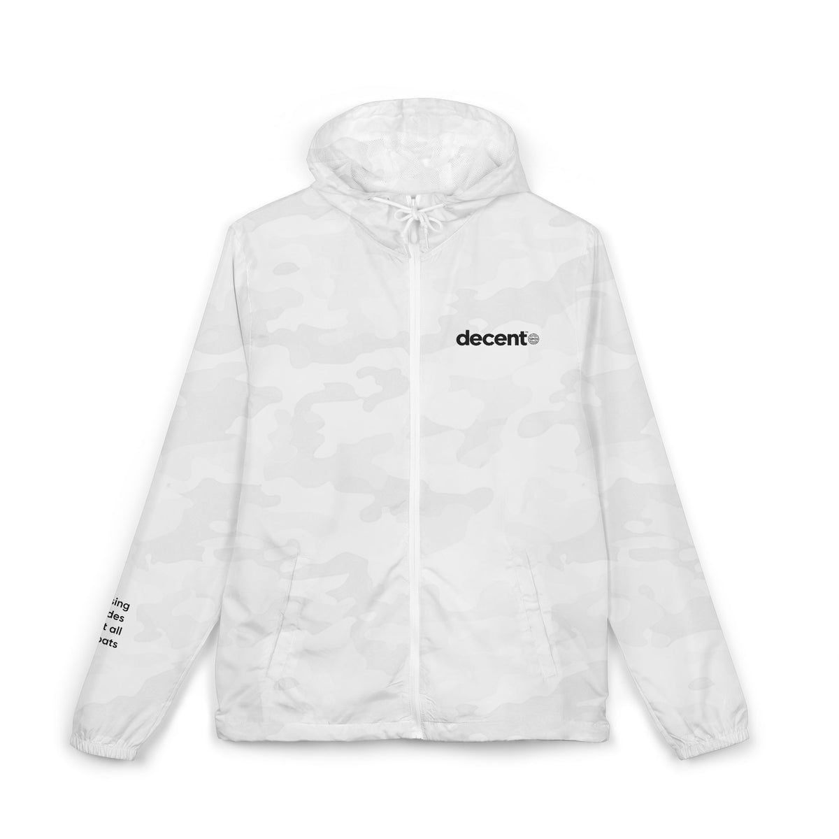 decent seas™ White Camo Windbreaker