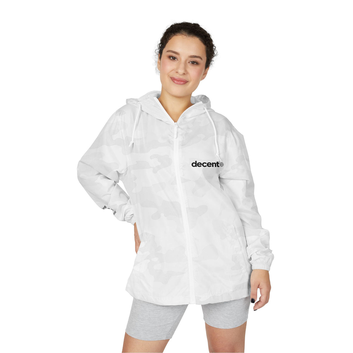 decent seas™ White Camo Windbreaker