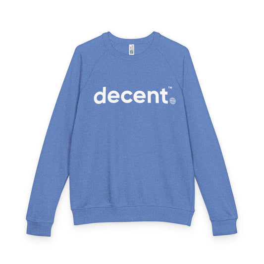 decent™ Unisex French Terry Crew – Dissent Is Decent