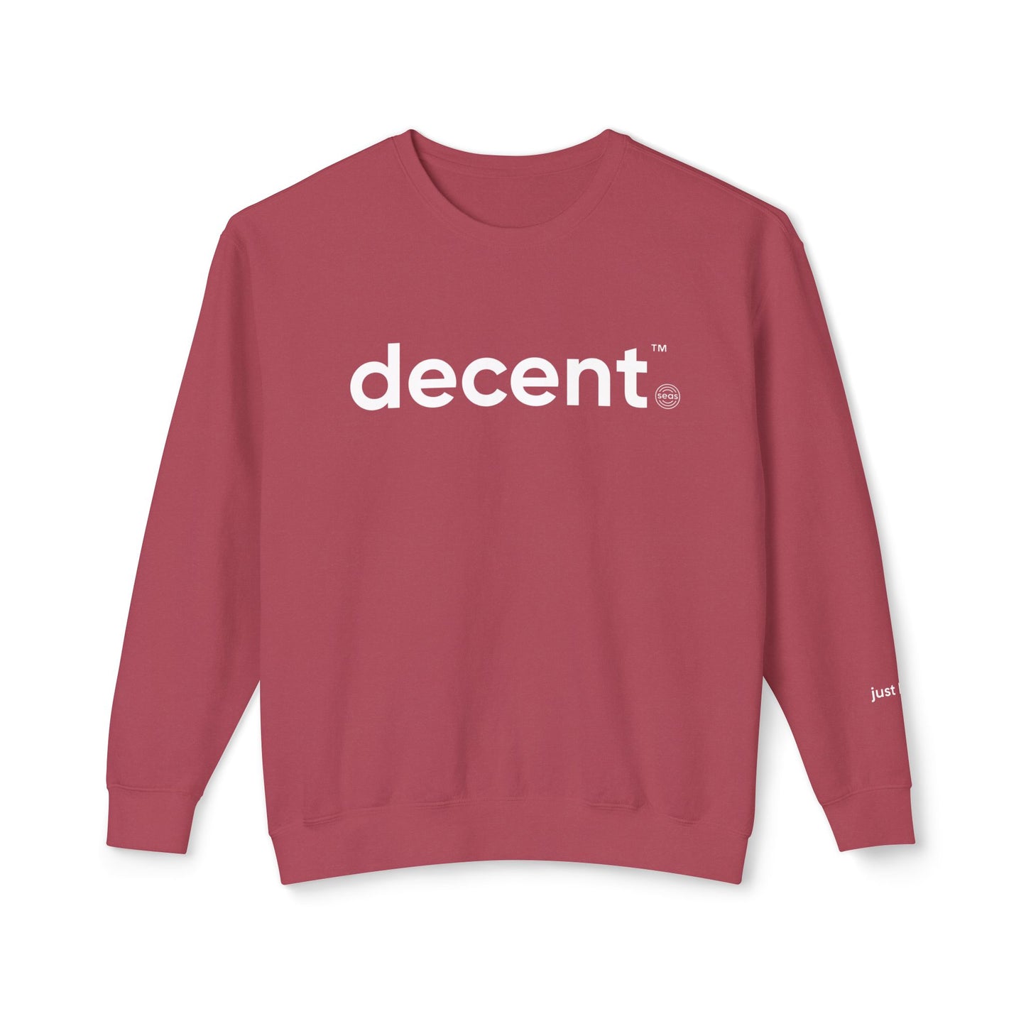 decent™ Relaxed Crewneck – Just Be It Edition