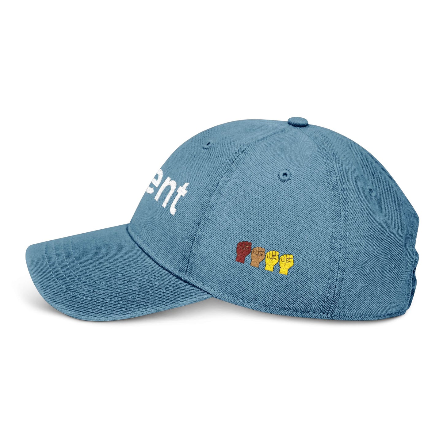 decent™ Denim Hat (Embroidery) - Dissent is Decent Collection
