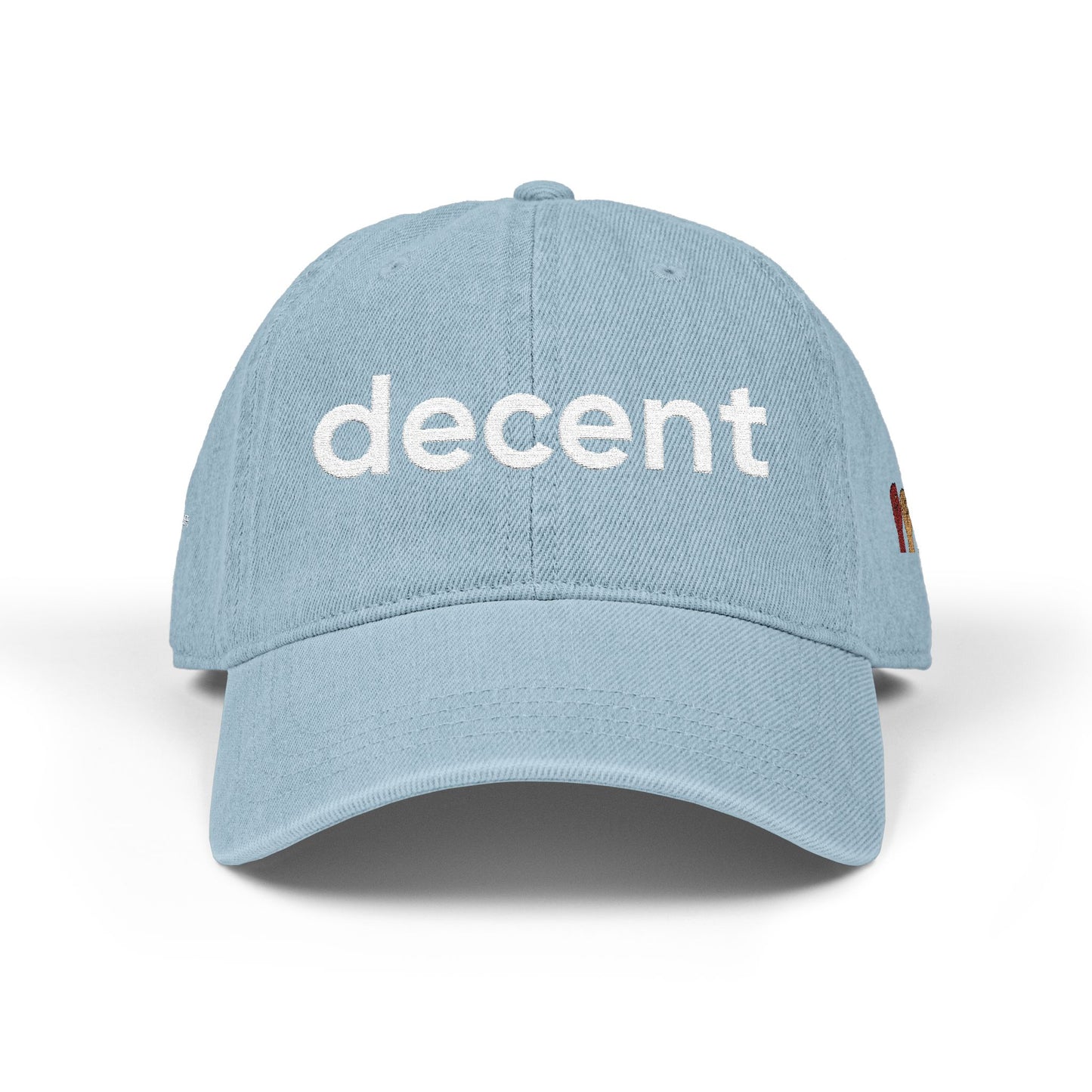decent™ Denim Hat (Embroidery) - Dissent is Decent Collection