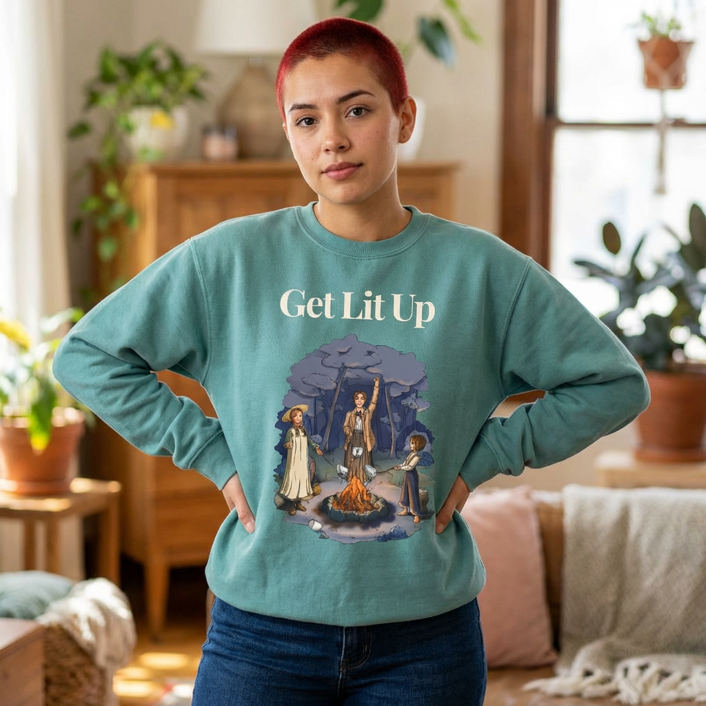 decent™ Get Lit Up Sweatshirt - Pro Fem, Anti Proj-25
