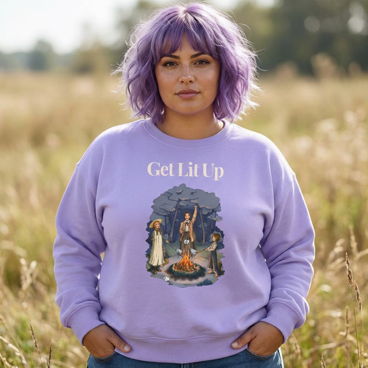decent™ Get Lit Up Sweatshirt - Pro Fem, Anti Proj-25