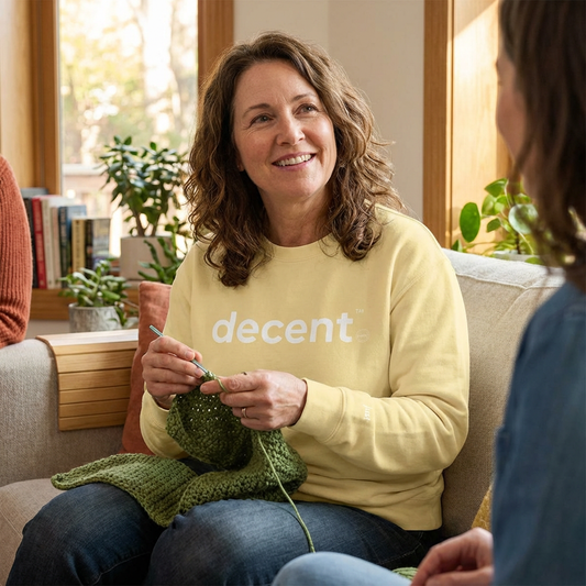 decent™ Relaxed Crewneck – Just Be It Edition