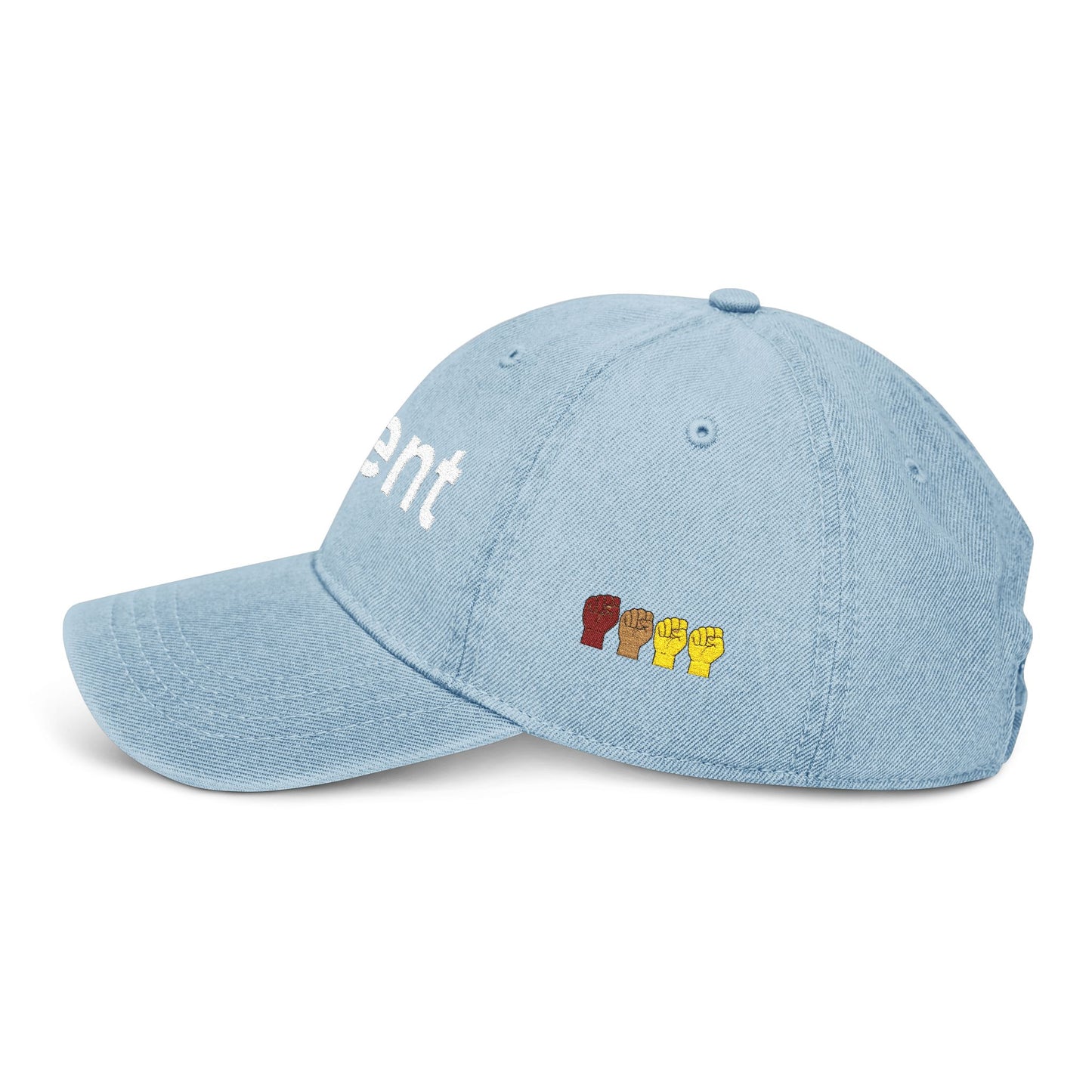 decent™ Denim Hat (Embroidery) - Dissent is Decent Collection