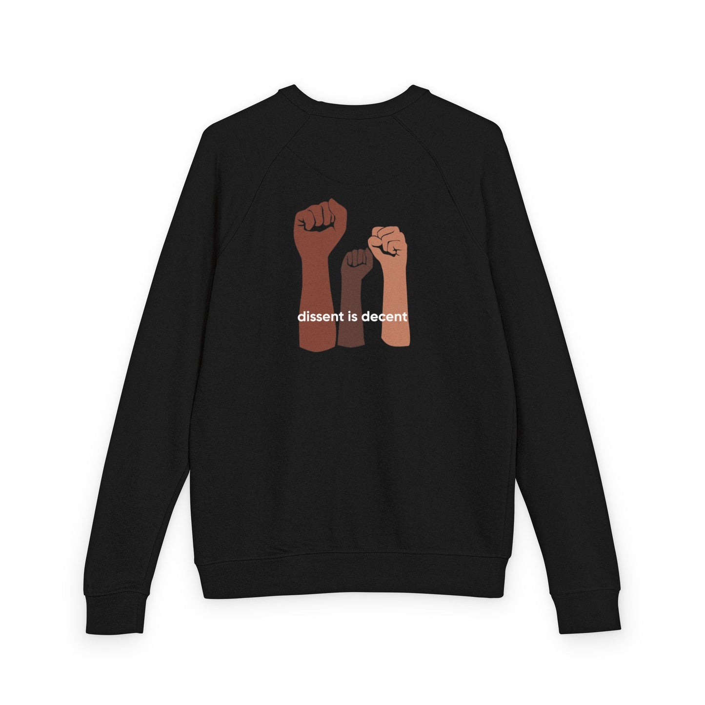 decent™ Unisex French Terry Crew – Dissent Is Decent