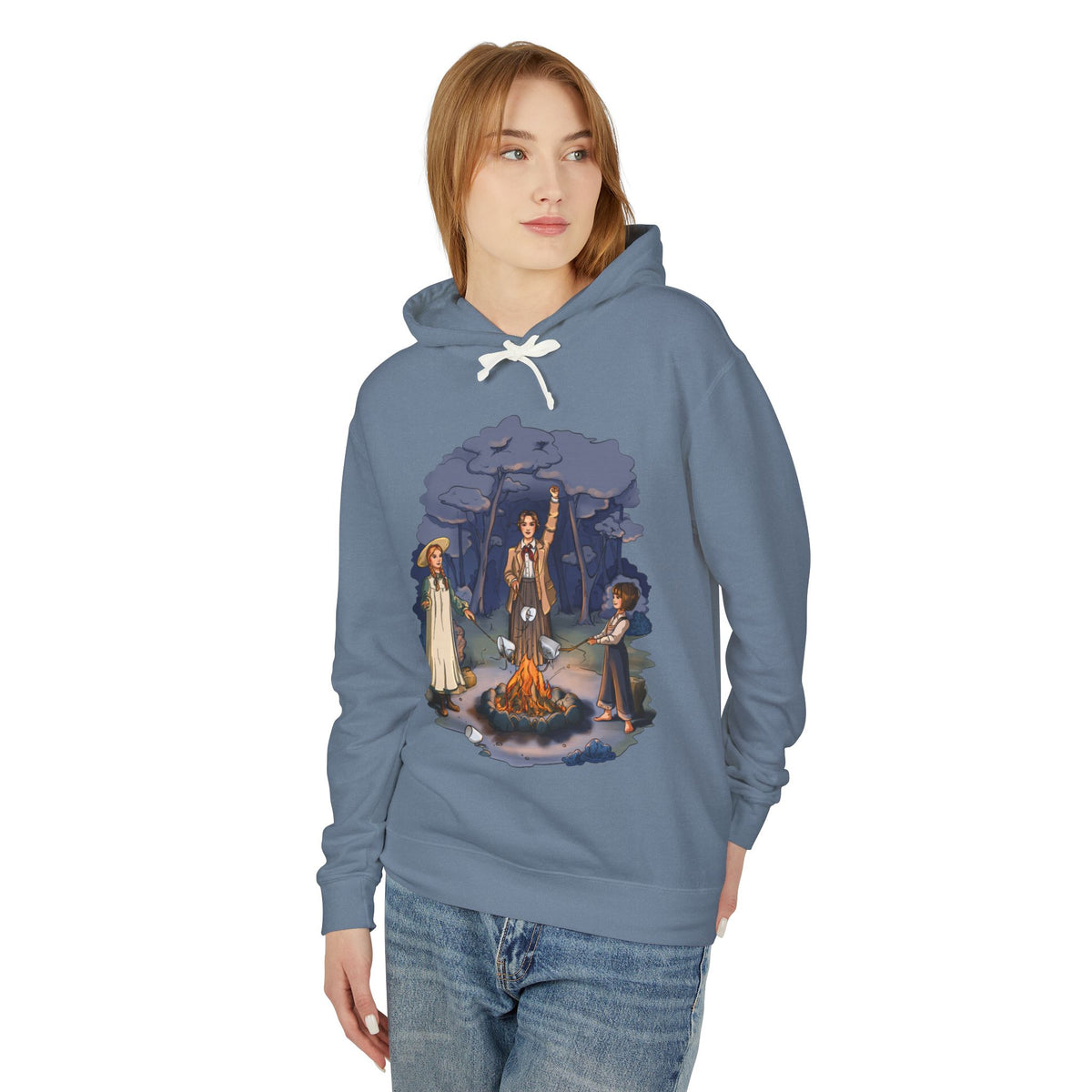 decent seas™ Get Lit Up Sweatshirt - Pro Fem, Pro Books, Anti-Project 2025