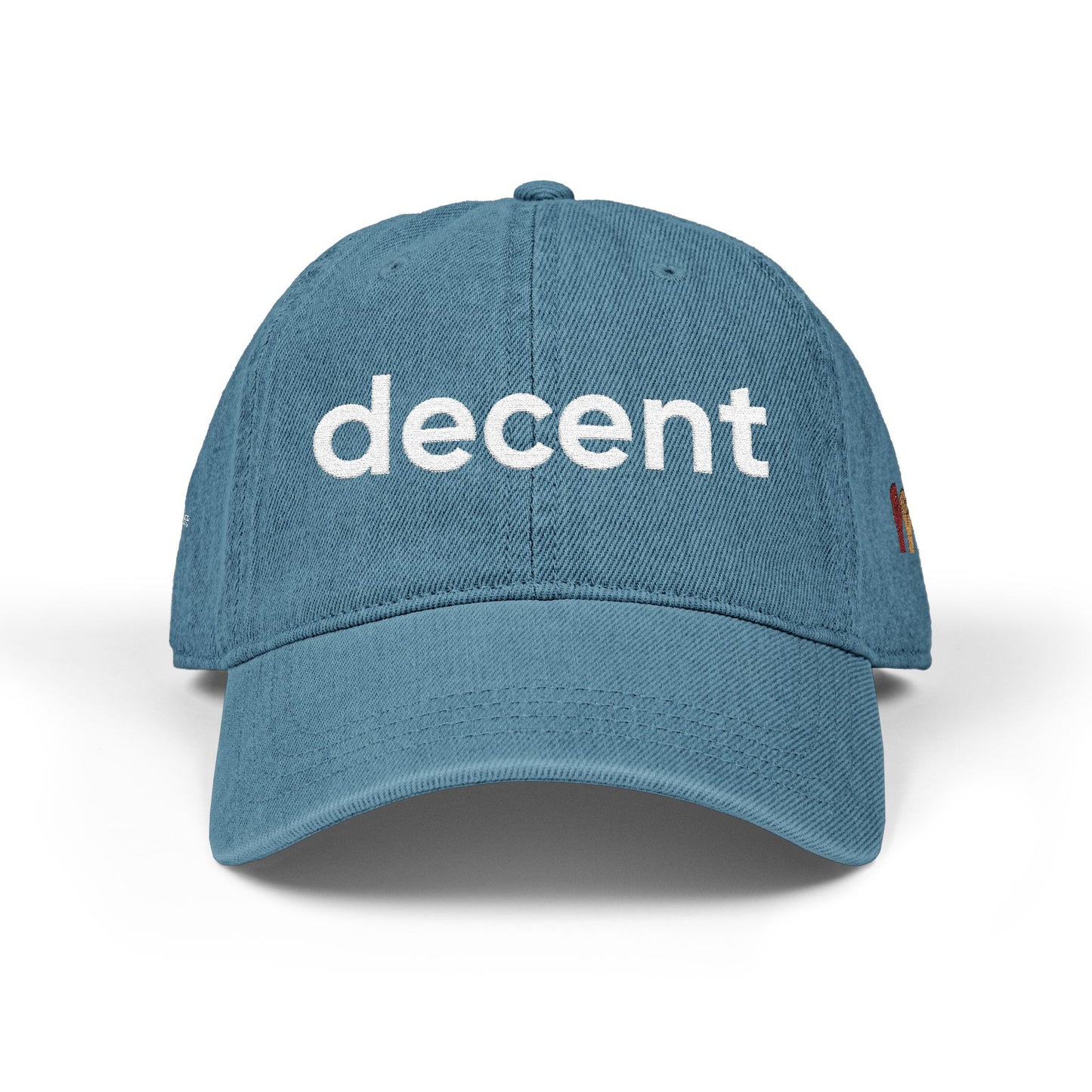 decent™ Denim Hat (Embroidery) - Dissent is Decent Collection