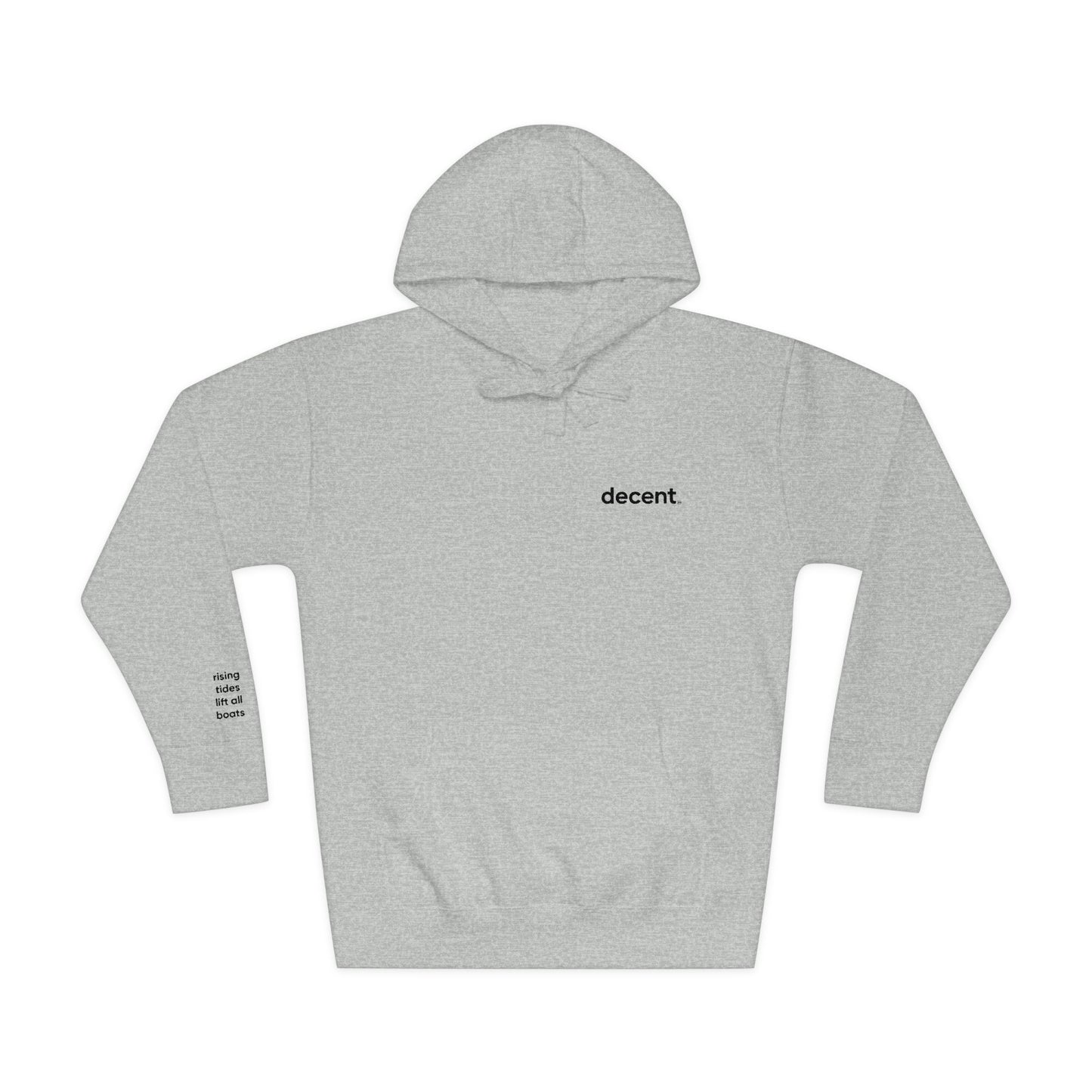 decent™ Premium Fleece Hoodie - Rising Tides