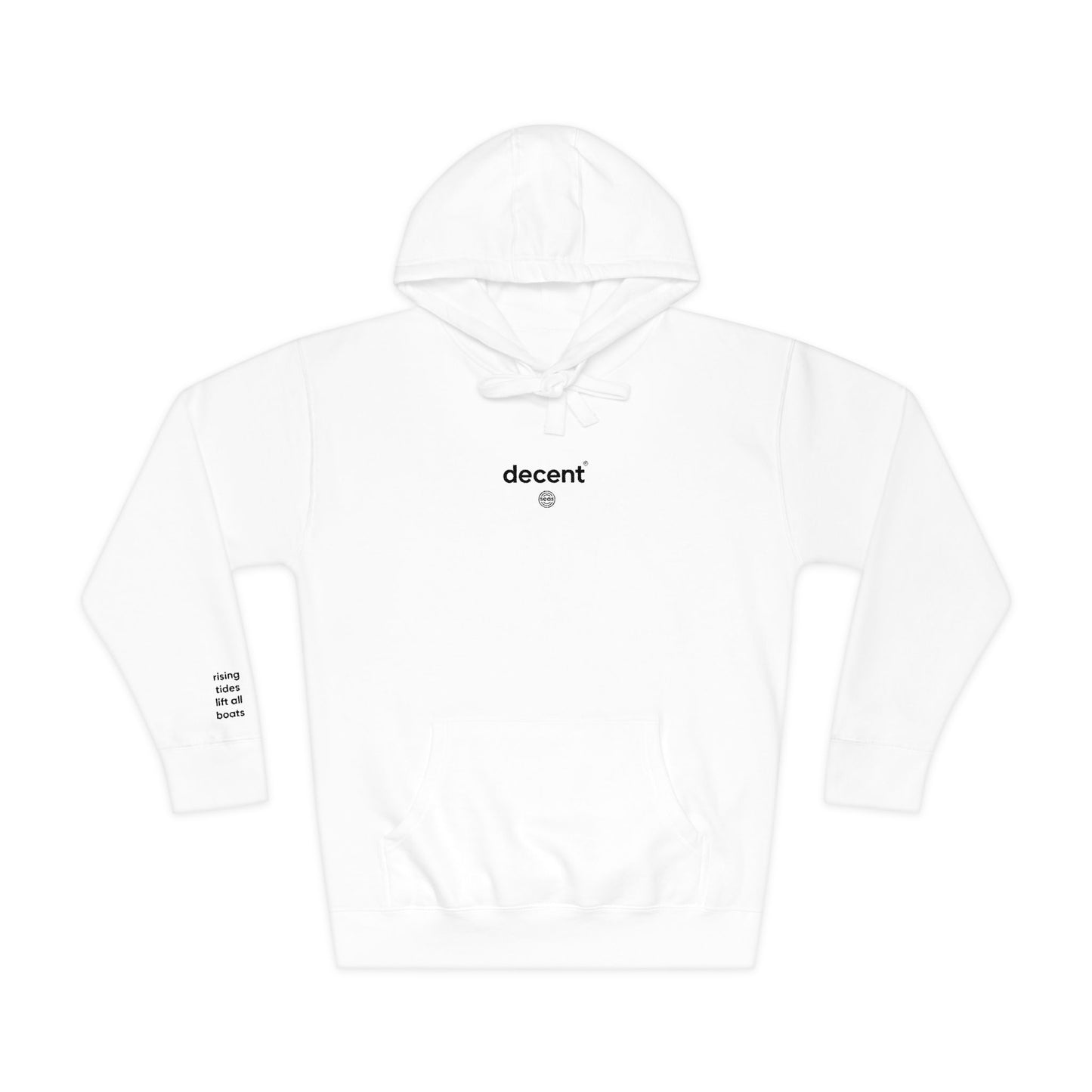 decent™ Premium Fleece Hoodie - Rising Tides