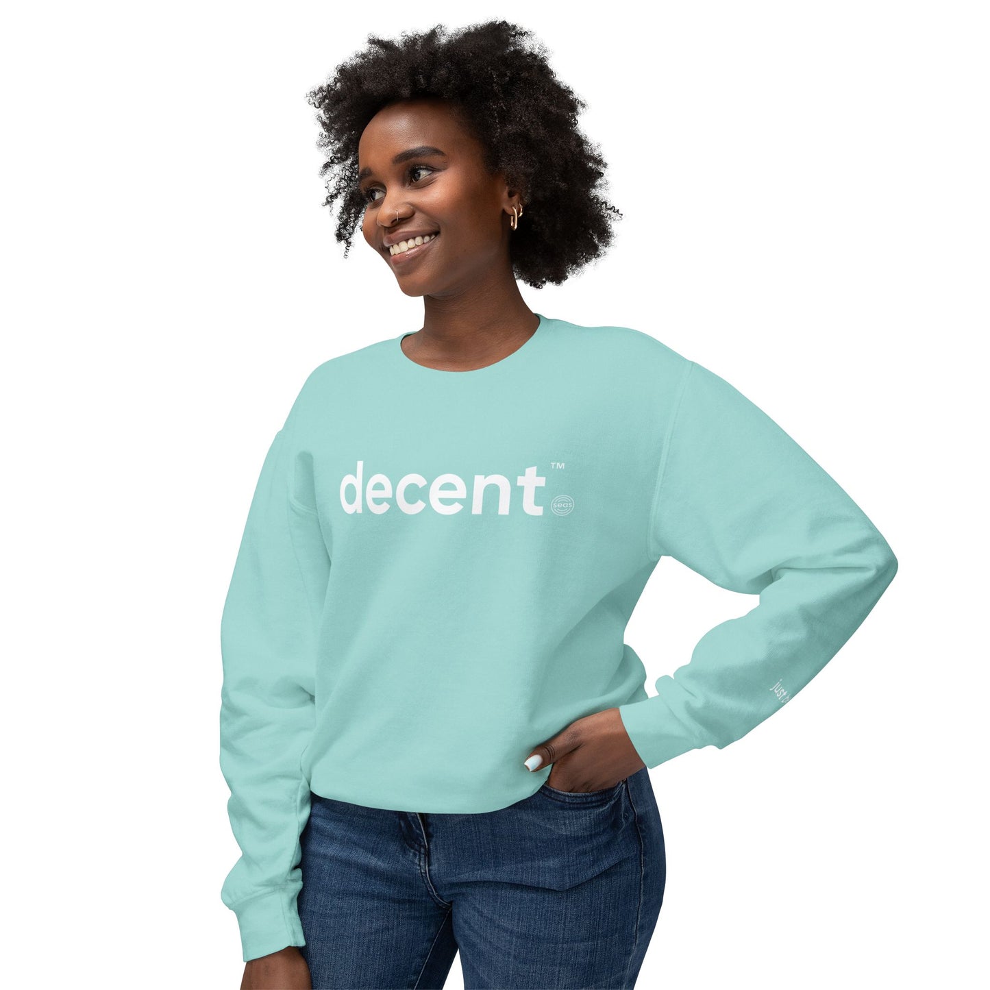 decent™ Relaxed Crewneck – Just Be It Edition