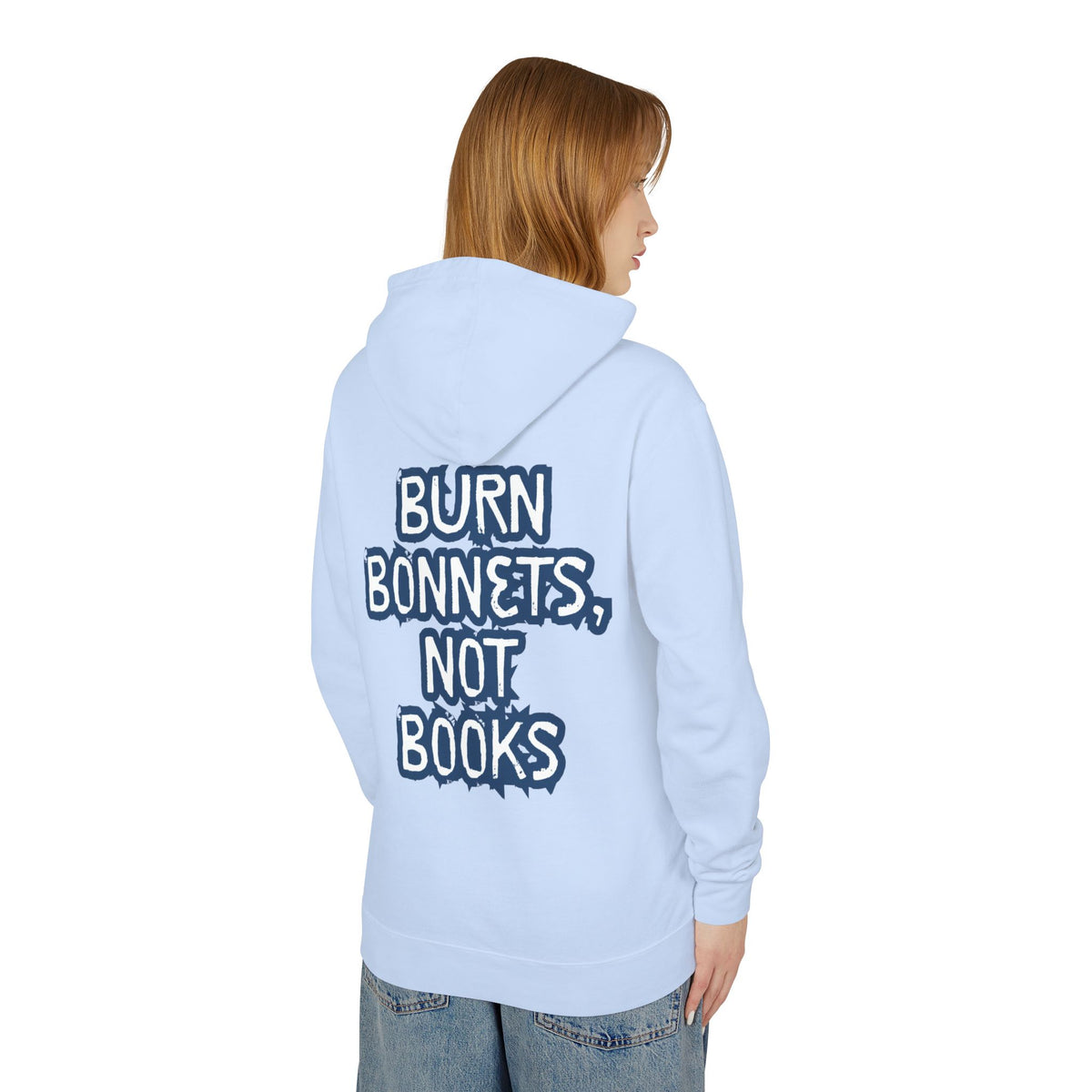 decent seas™ Get Lit Up Sweatshirt - Pro Fem, Pro Books, Anti-Project 2025