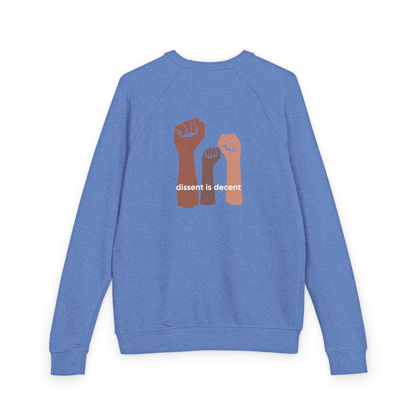 decent™ Unisex French Terry Crew – Dissent Is Decent